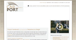 Desktop Screenshot of carportharderwijk.nl