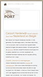 Mobile Screenshot of carportharderwijk.nl